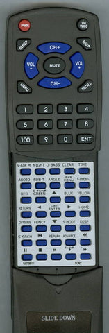 SONY BDVT11 Replacement Remote