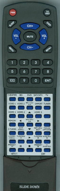 SONY STRDH710 Replacement Remote