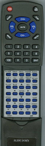 SONY RT148767311 Replacement Remote