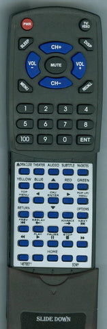 SONY 148768311 Replacement Remote