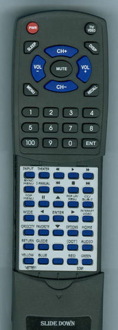 SONY RT148776511 Replacement Remote