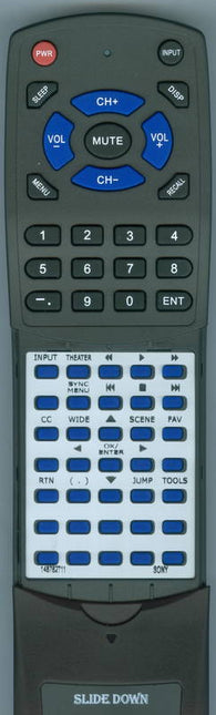 SONY KDL-32EX600 Replacement Remote