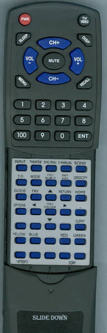 SONY KDL55HX800 Replacement Remote