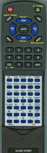 SONY STRDN2010 Replacement Remote
