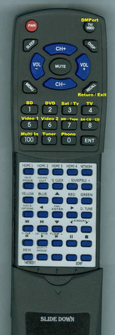 SONYINSERT RT148790311 Replacement Remote