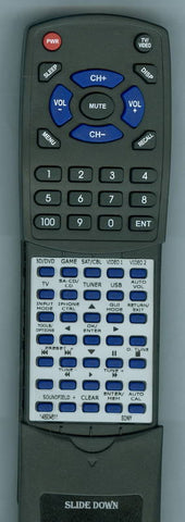 SONY 1-489-345-11 Replacement Remote