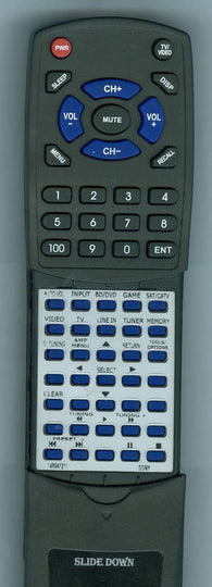 SONY HTCT550W Replacement Remote