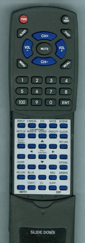 SONY KDL46EX723 Replacement Remote