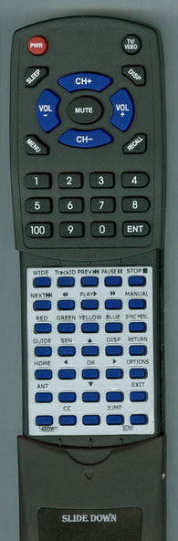 SONY KDL32EX555 Replacement Remote