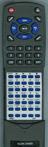 SONY 1-490-009-11 Replacement Remote