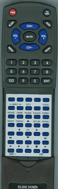 SONY HTCT260HP Replacement Remote