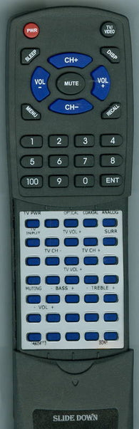SONY HTCT60 Replacement Remote