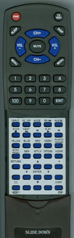 SONY RT149229111 Replacement Remote
