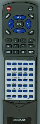 SONY 1-492-449-11 Replacement Remote