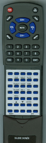 SONY HTST7 Replacement Remote