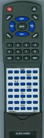 SONY RT149255811 Replacement Remote