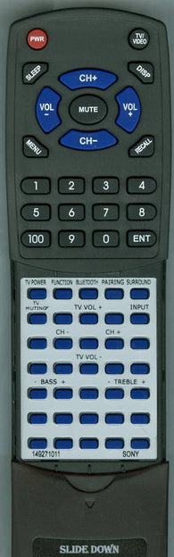 SONY HTCT60BT Replacement Remote