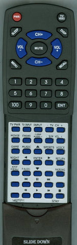 SONY RM-ANP114 Replacement Remote