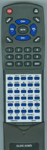 SONY XBR-65X855C Replacement Remote