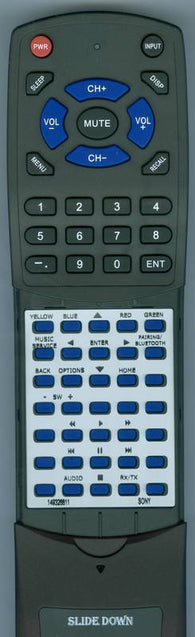 SONY HTCT800 Replacement Remote