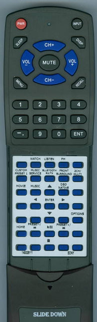 SONY STRDN1080 Replacement Remote