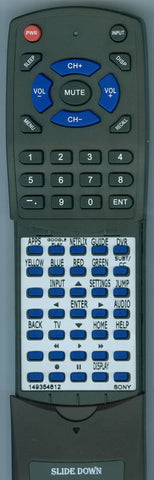 SONY RMFTX600 Replacement Remote