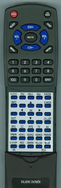 RCA 14A Replacement Remote