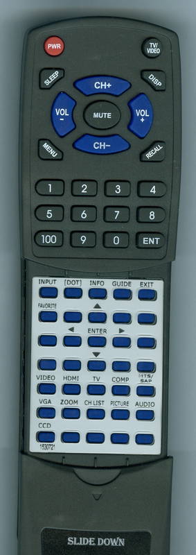 DYNEX 153072-1 Replacement Remote Control - Thumbnail 2
