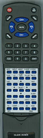 HITACHI LE32H408 Replacement Remote