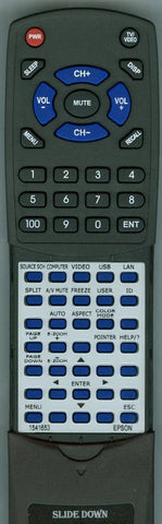 EPSON 1541653 Replacement Remote