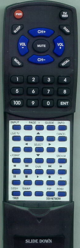 ECHOSTAR 2800 Replacement Remote Control - Thumbnail 3