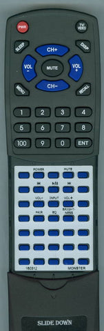 MONSTERCABLE MONSTER GAME Replacement Remote