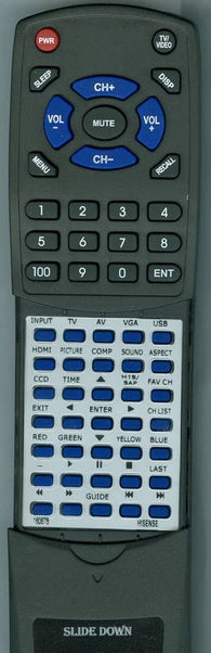 HISENSE RT160678 Replacement Remote