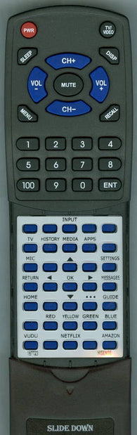 HISENSE RT167723 Replacement Remote