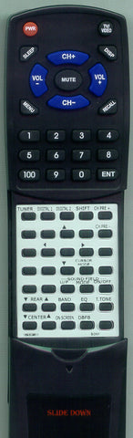 SONY STR-D1011S Replacement Remote