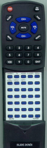 TECHVIEW RT18204762 Replacement Remote