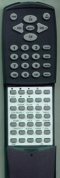GE RT187687 Replacement Remote