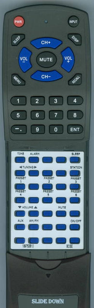 BOSE RT189752B10 Replacement Remote