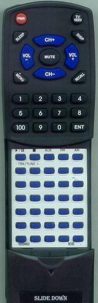 BS WAVERADIOCDBLACK Replacement Remote