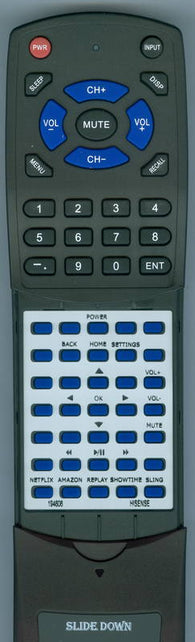 HISENSE RT194606 Replacement Remote