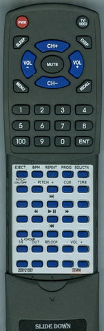 GEMINI 20001210001 Replacement Remote