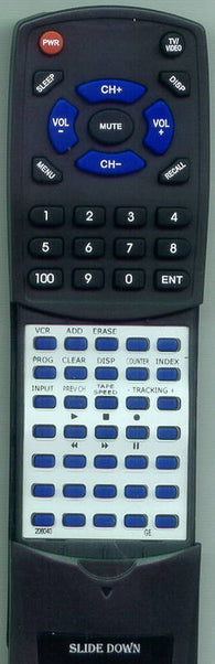GE VG2016 Replacement Remote