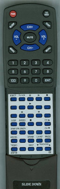 GE VSQS1024 Replacement Remote