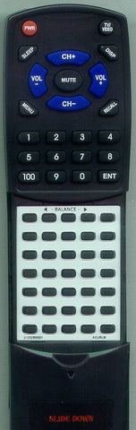 ACURUS RL11 Replacement Remote