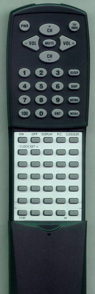RCA 20GH110GUEST Replacement Remote