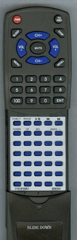 MEMOREX 21 1801 Replacement Remote