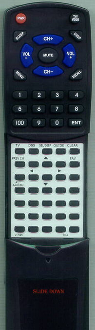 RCA DS1120RW Replacement Remote