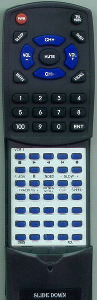 RCA VR662HF Replacement Remote