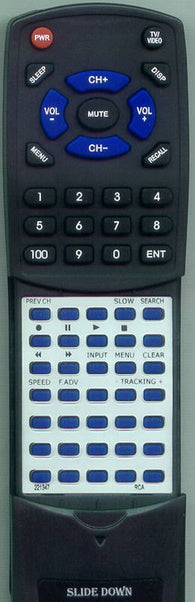 RCA VR327A Replacement Remote