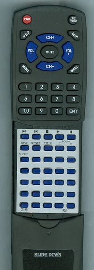 RCA RT221363 Replacement Remote